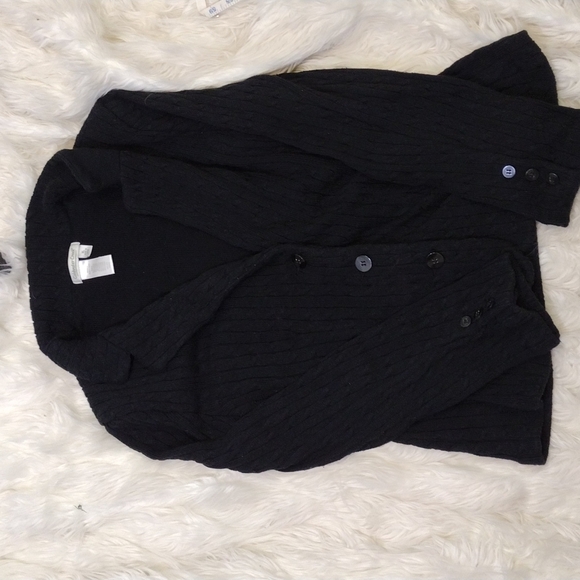 Coldwater Creek Sweaters - Cableknit Coldwater Creek coat sz XL